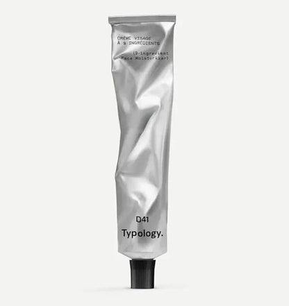 Typology D41-9-Ingredient Face Moisturizer & Complimentary Sheet Masque