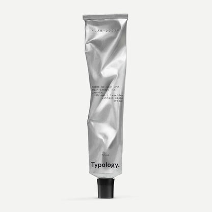 Typology Exfoliating Night Cream with 6% AHA and Lavender Extract